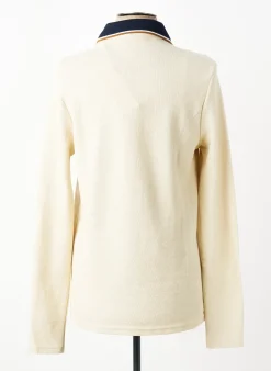 Polo Ritchie Beige Manches Longues
