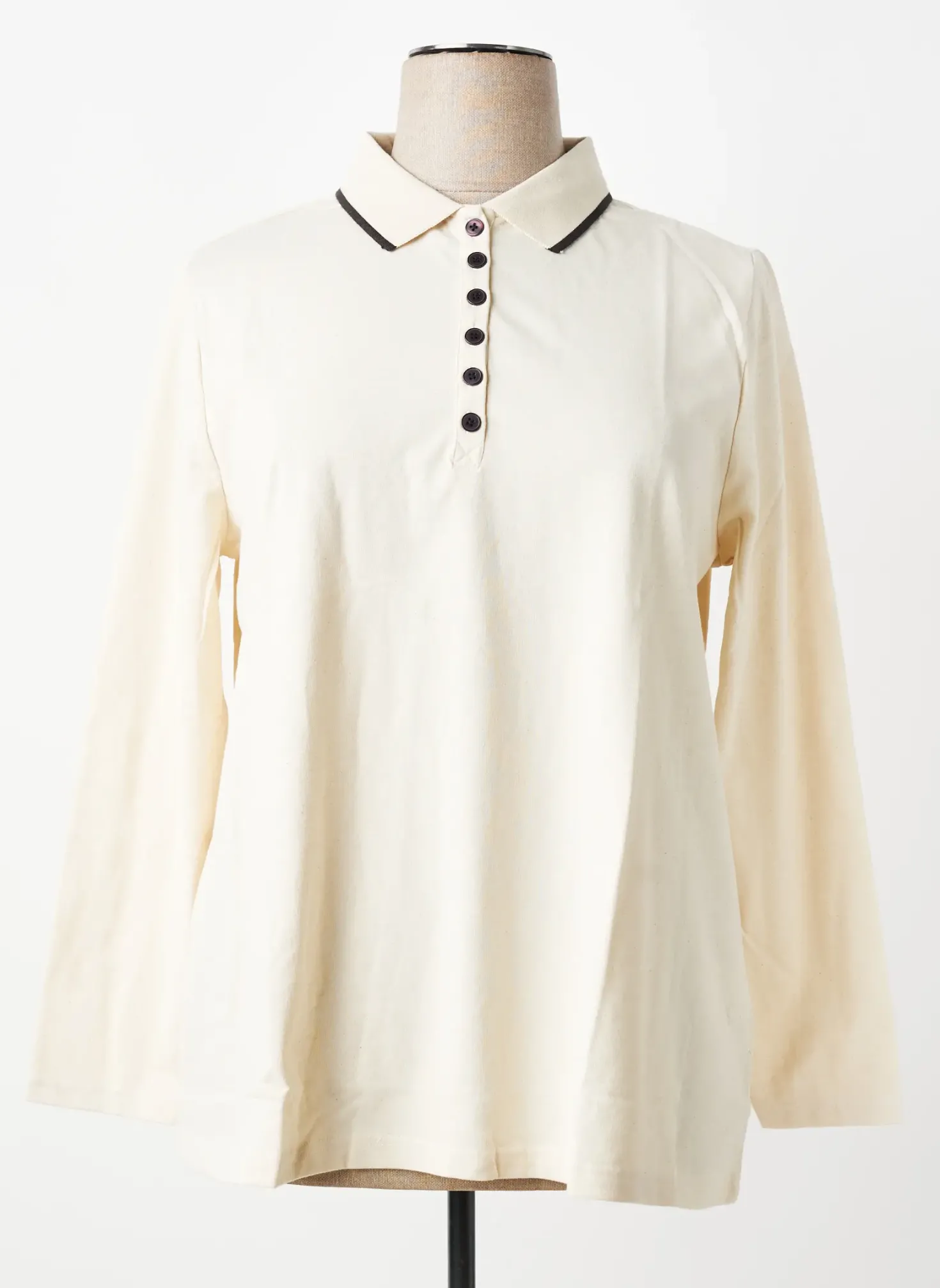 Polo Sheego Beige Manches Longues