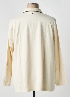 Polo Sheego Beige Manches Longues