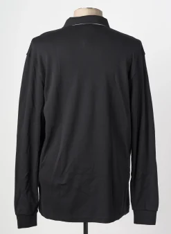 Polo Stil Park Noir Manches Longues