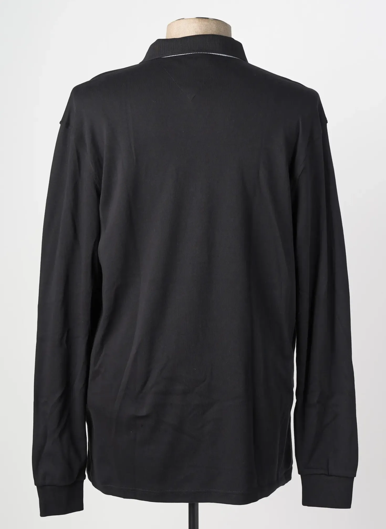 Polo Stil Park Noir Manches Longues
