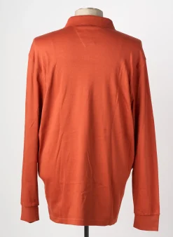 Polo Stil Park Orange Manches Longues