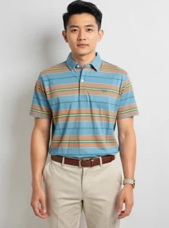 Polo Superdry Bleu
