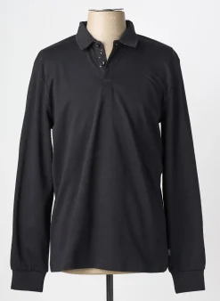 Polo Tbs Noir Manches Longues