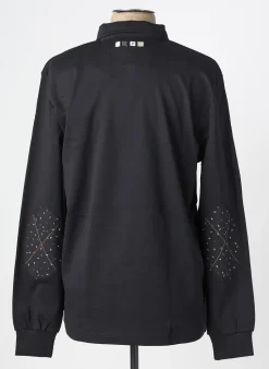 Polo Tbs Noir Manches Longues
