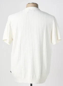 Polo Tiffosi Blanc Manches Courtes