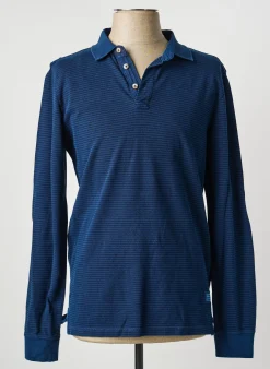 Polo Tom Tailor Bleu Manches Longues