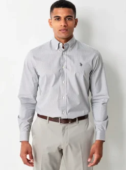 Polo U.s. Polo Assn Gris Manches Longues
