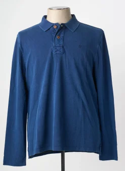Polo White Stuff Bleu Manches Longues