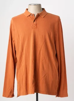 Polo White Stuff Orange Manches Longues