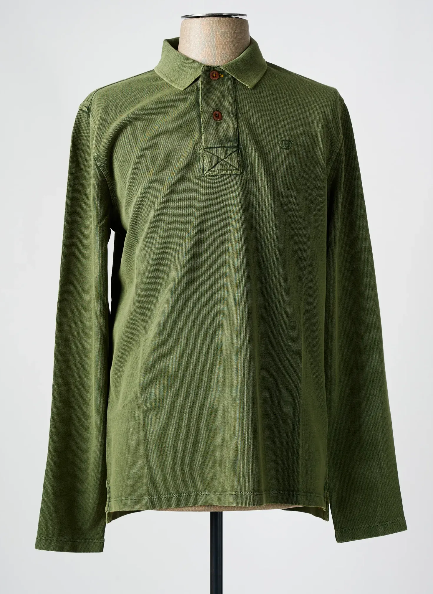 Polo White Stuff Vert Manches Longues