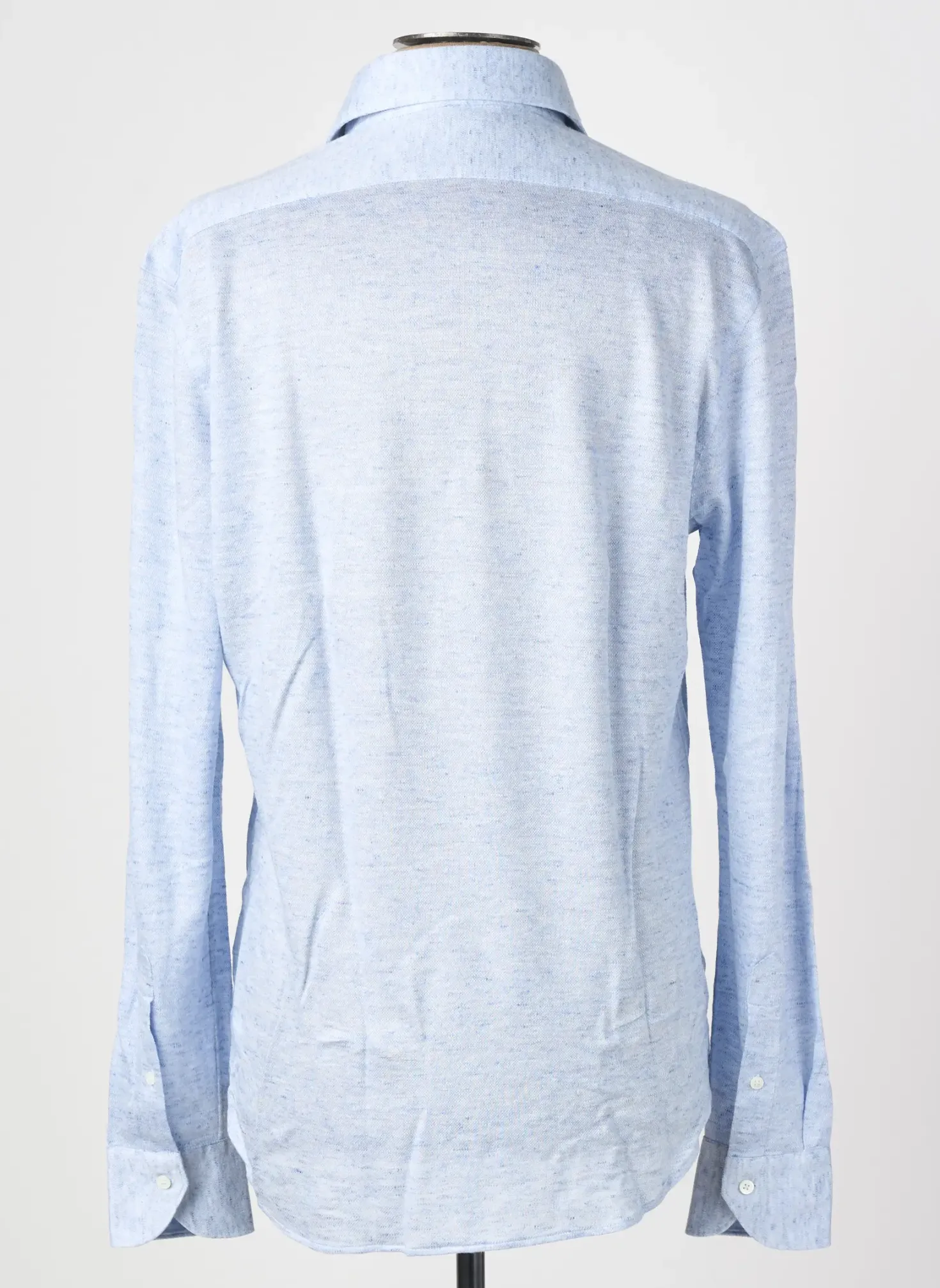 Polo Xacus Bleu Manches Longues