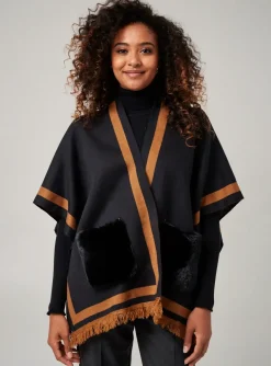 Poncho Mm Sweet Noir