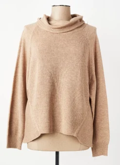 Pull Barbara Lebek Beige Manches Longues