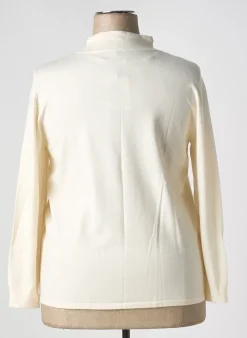 Pull Barbara Lebek Beige Manches Longues
