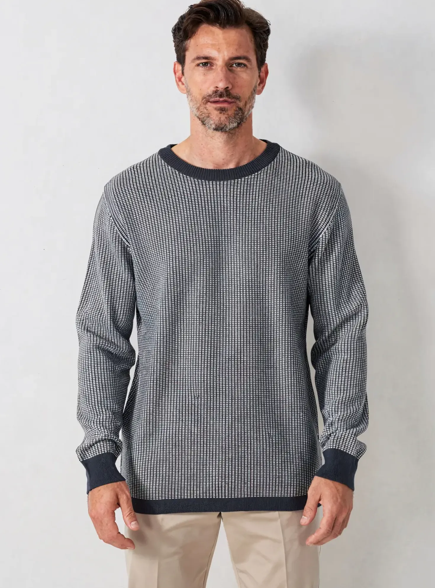Pull Bask In The Sun Bleu Manches Longues