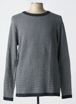 Pull Bask In The Sun Bleu Manches Longues