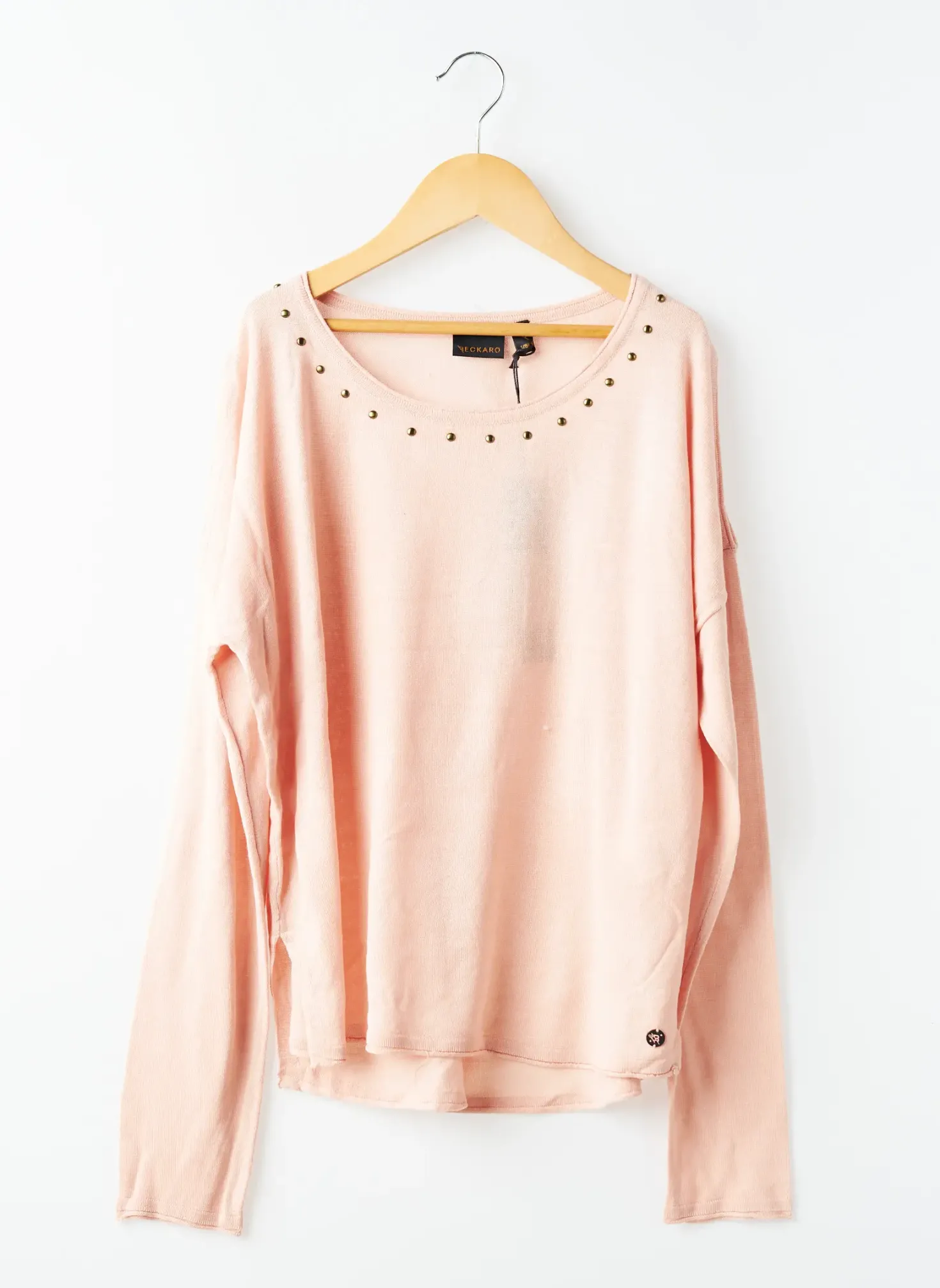 Pull Beckaro Rose Manches Longues