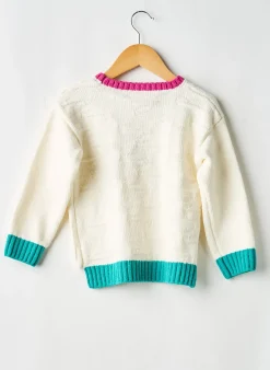 Pull Boboli Beige Manches Longues