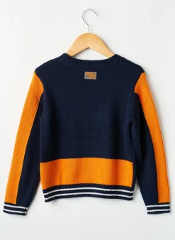Pull Boboli Bleu Manches Longues