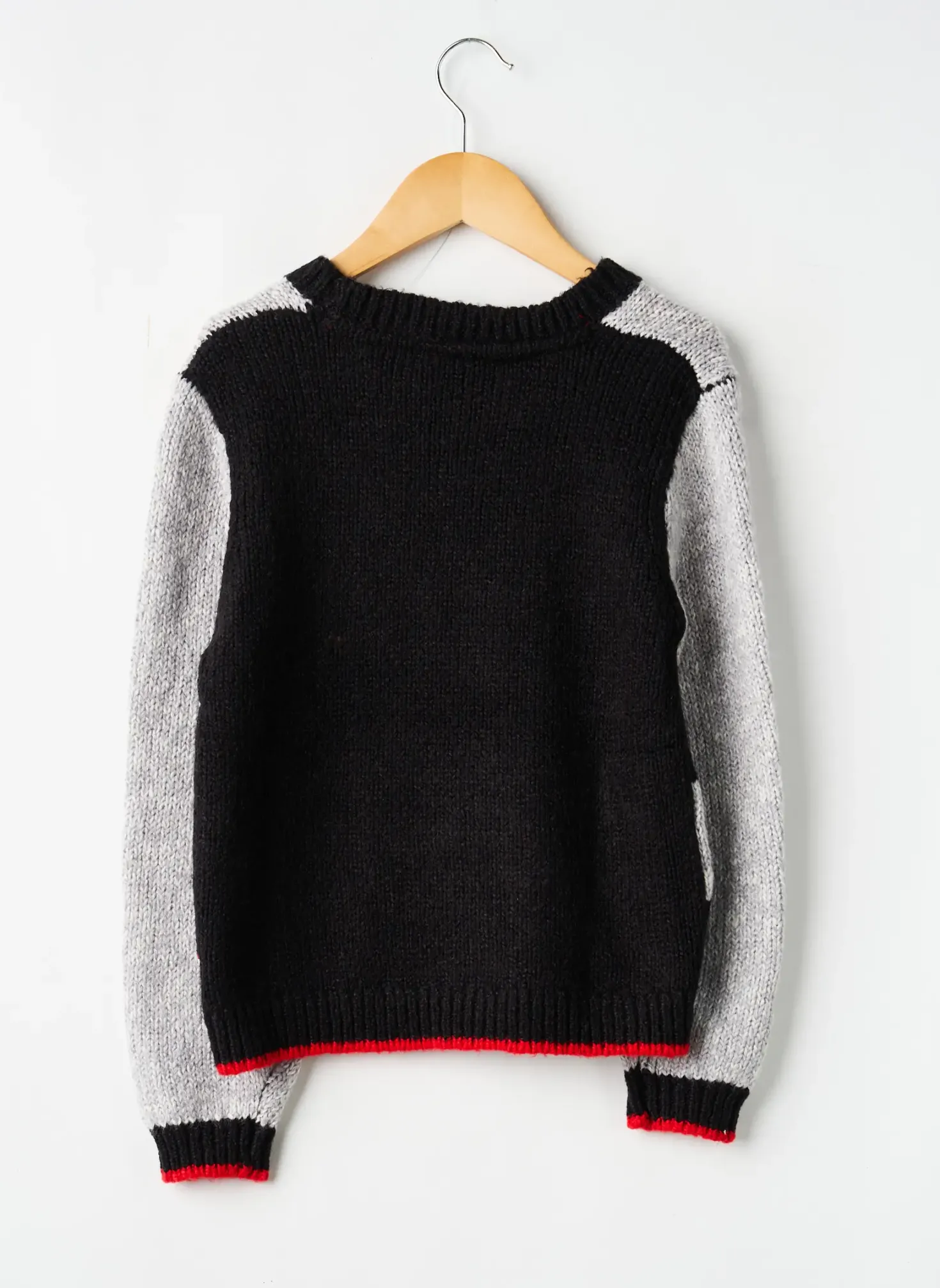 Pull Boboli Gris Manches Longues