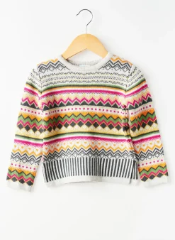 Pull Boboli Rose Manches Longues