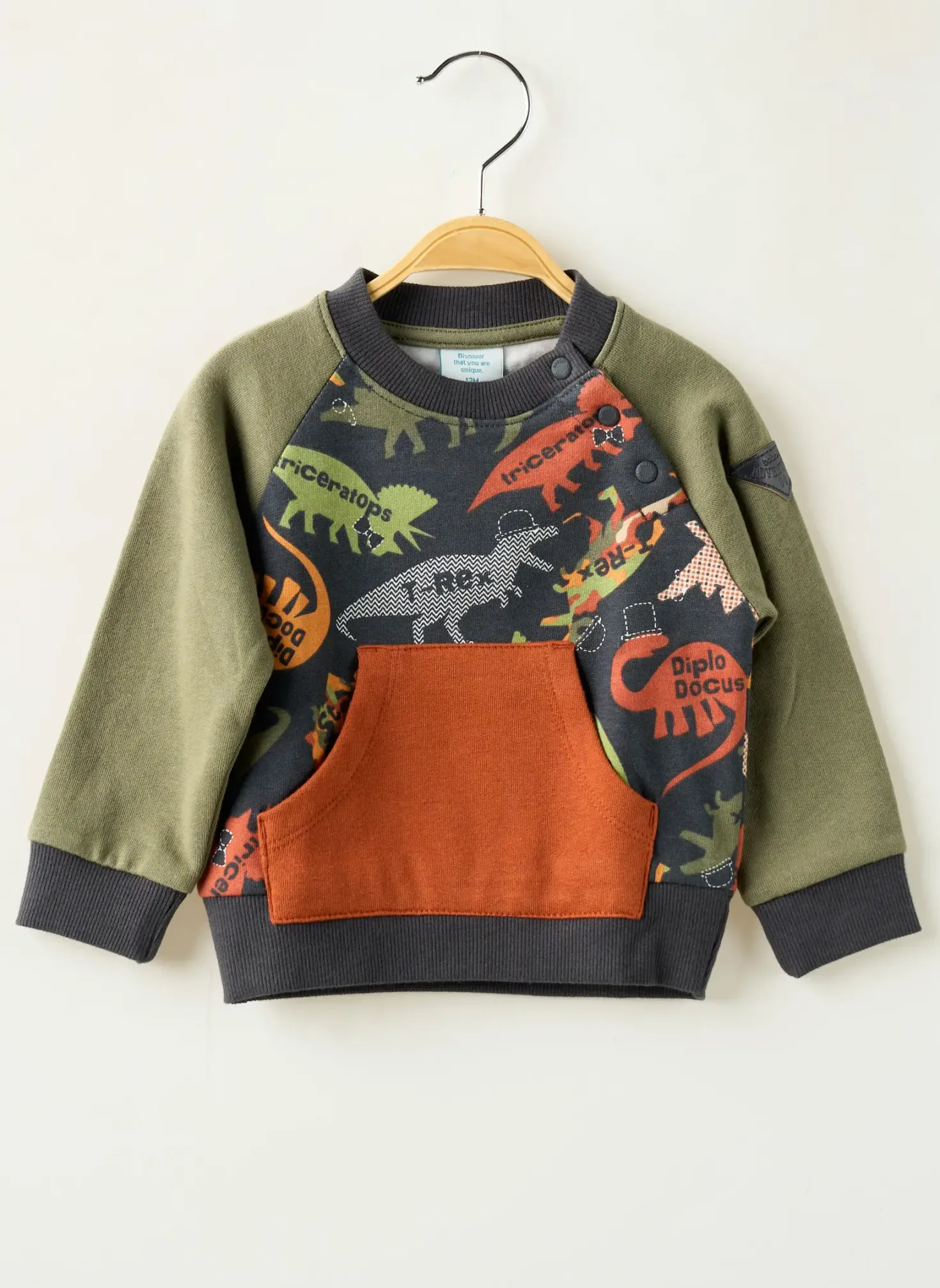 Pull Boboli Vert Manches Longues