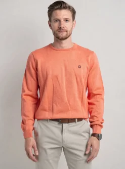 Pull Cambridge Orange Manches Longues