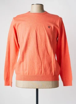 Pull Cambridge Orange Manches Longues