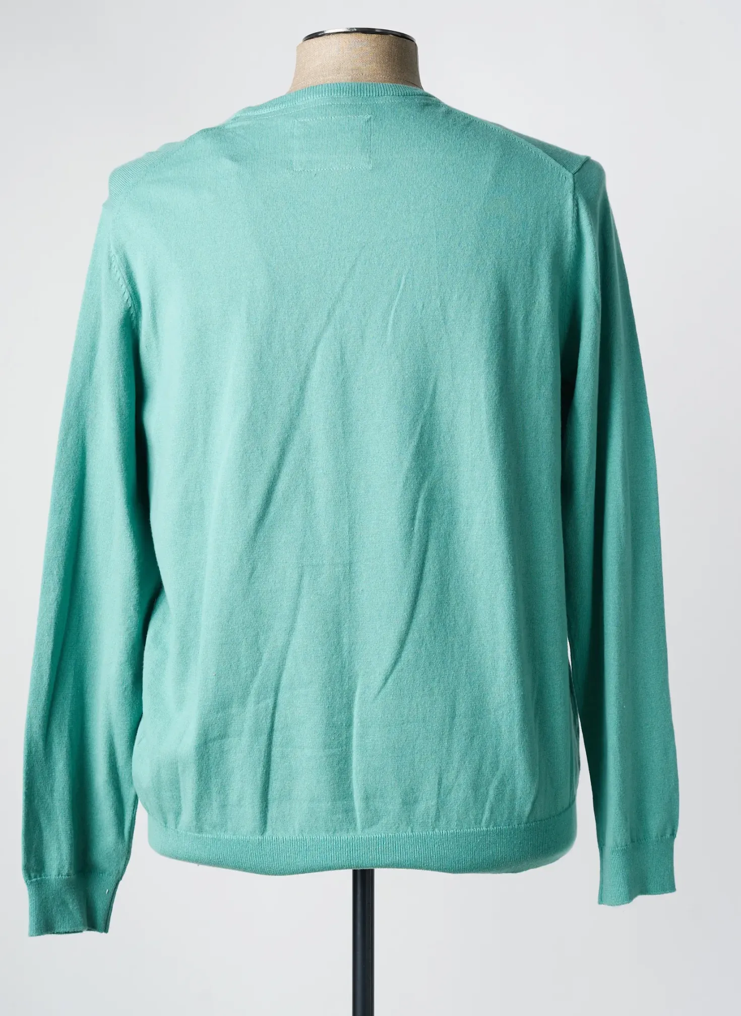 Pull Cambridge Vert Manches Longues