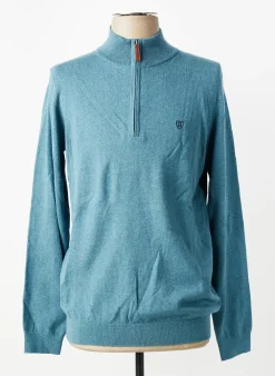 Pull Cambridge Vert Manches Longues