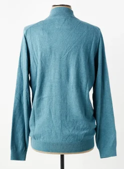 Pull Cambridge Vert Manches Longues