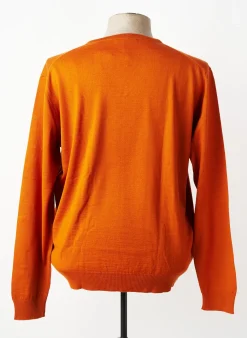 Pull Cap 10 Ten Orange Manches Longues