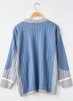 Pull Cbk Bleu Manches Longues