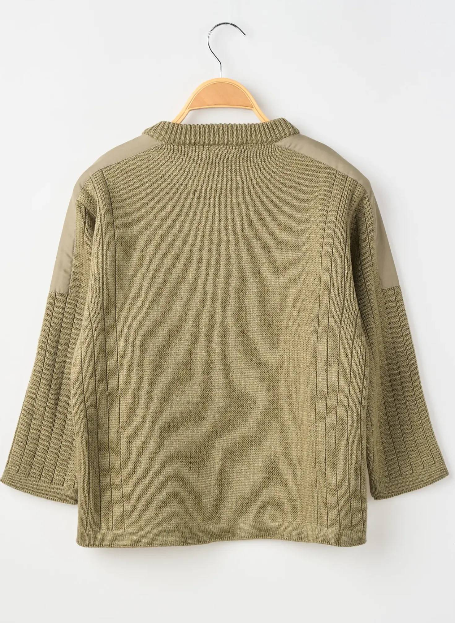 Pull Cbk Vert Manches Longues
