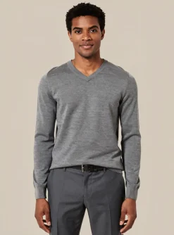 Pull Celio Gris Manches Longues