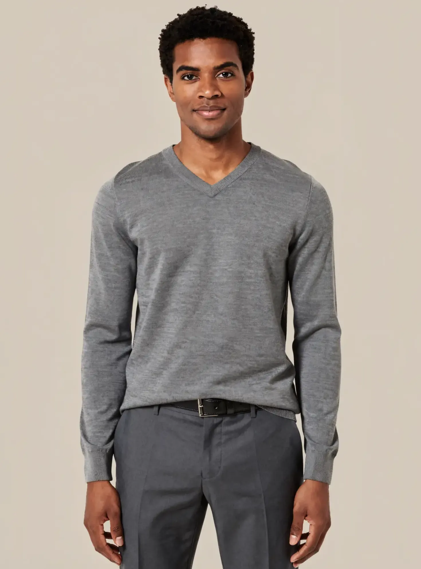 Pull Celio Gris Manches Longues