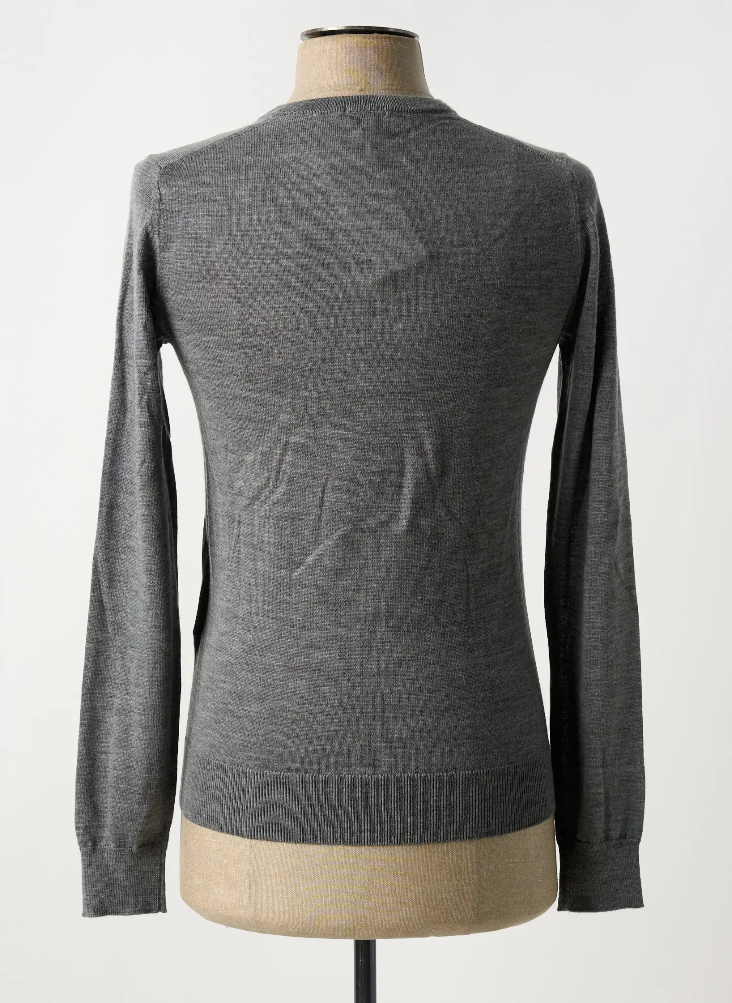 Pull Celio Gris Manches Longues
