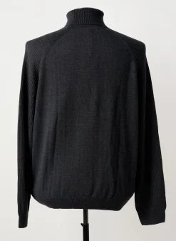 Pull Col Roulé Roy Robson Gris Manches Longues