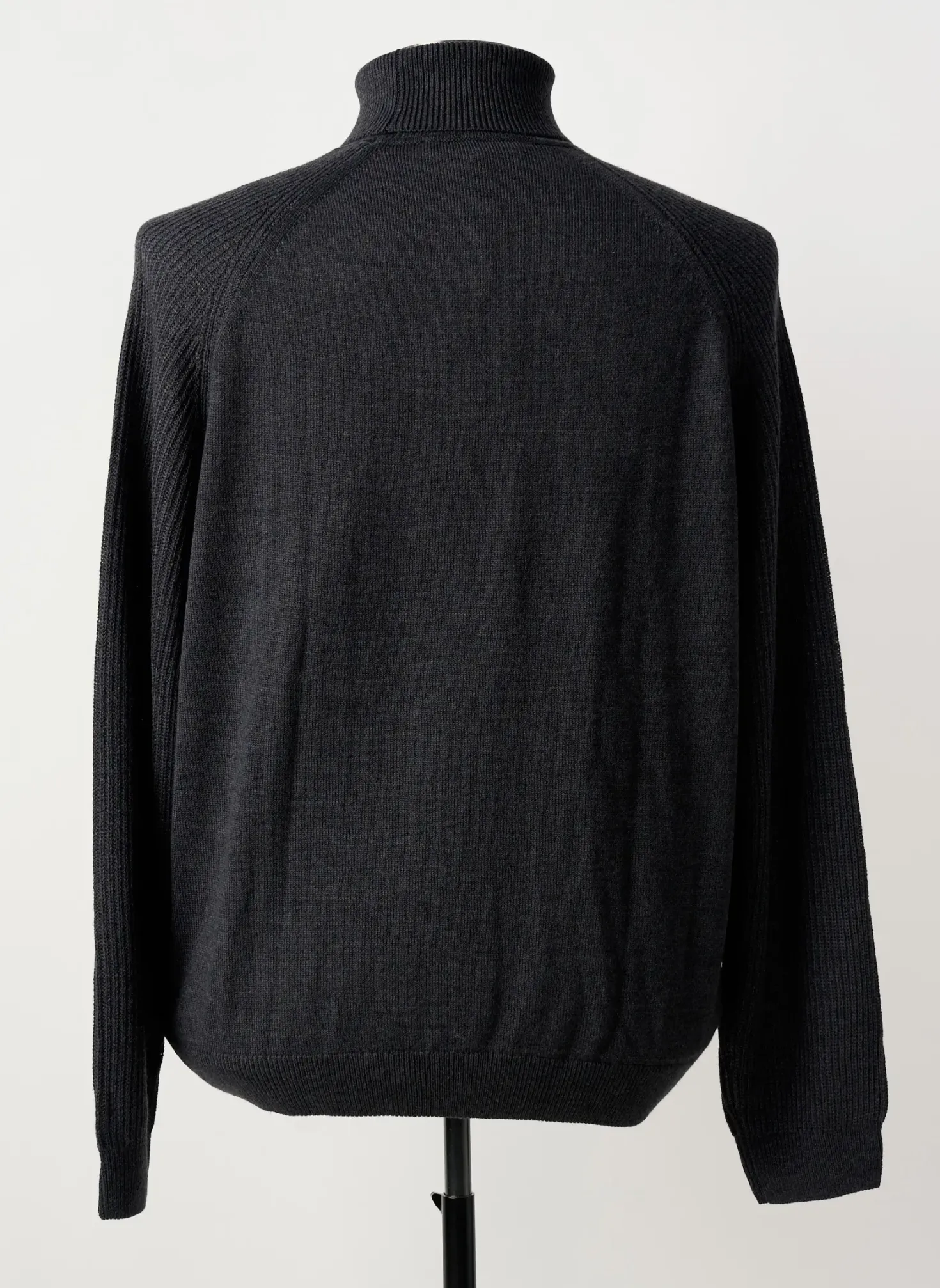 Pull Col Roulé Roy Robson Gris Manches Longues