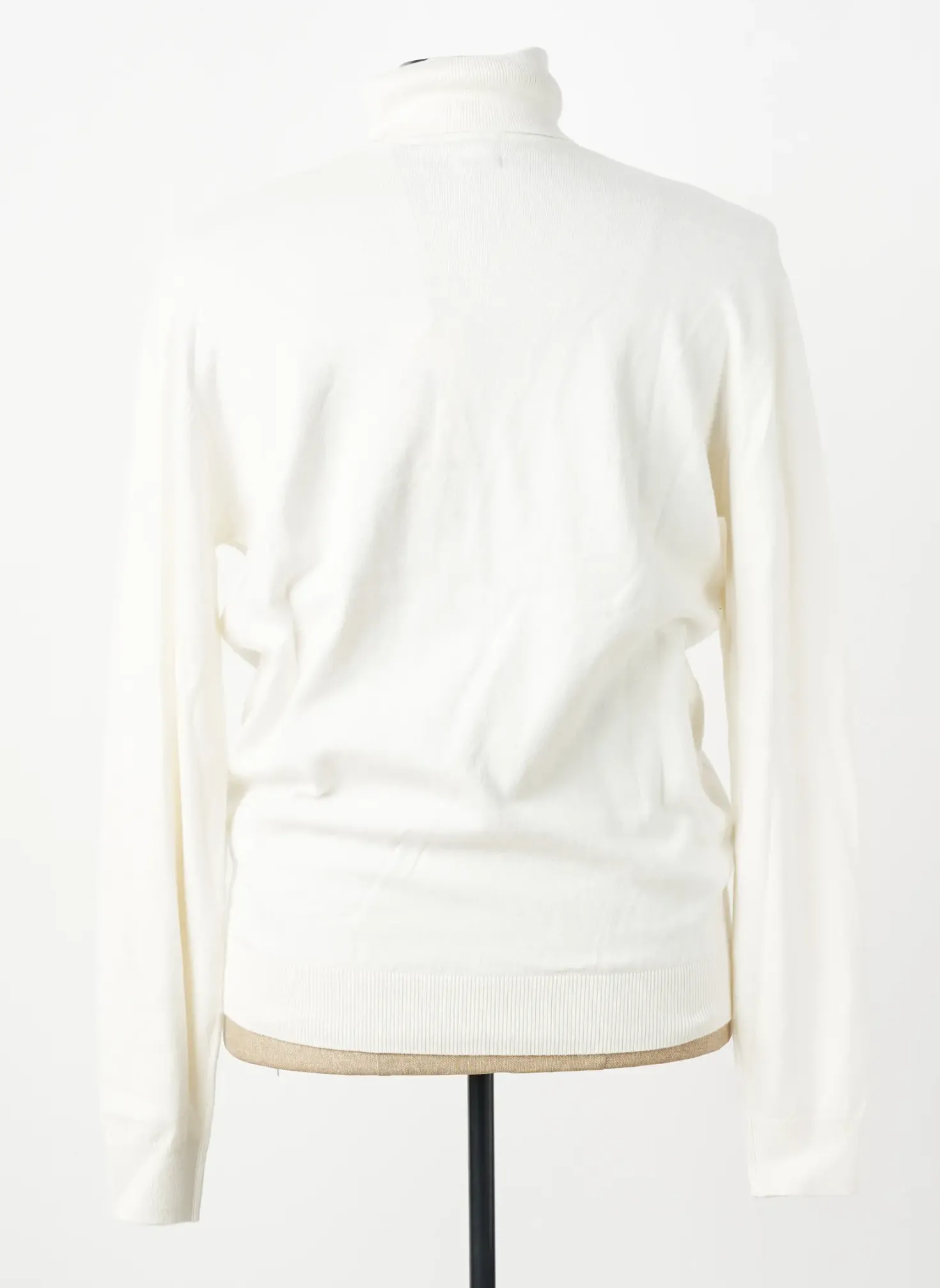 Pull Col Roulé U.s. Polo Assn Beige Manches Longues