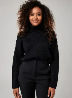 Pull Costa 8 Mani Noir Manches Longues