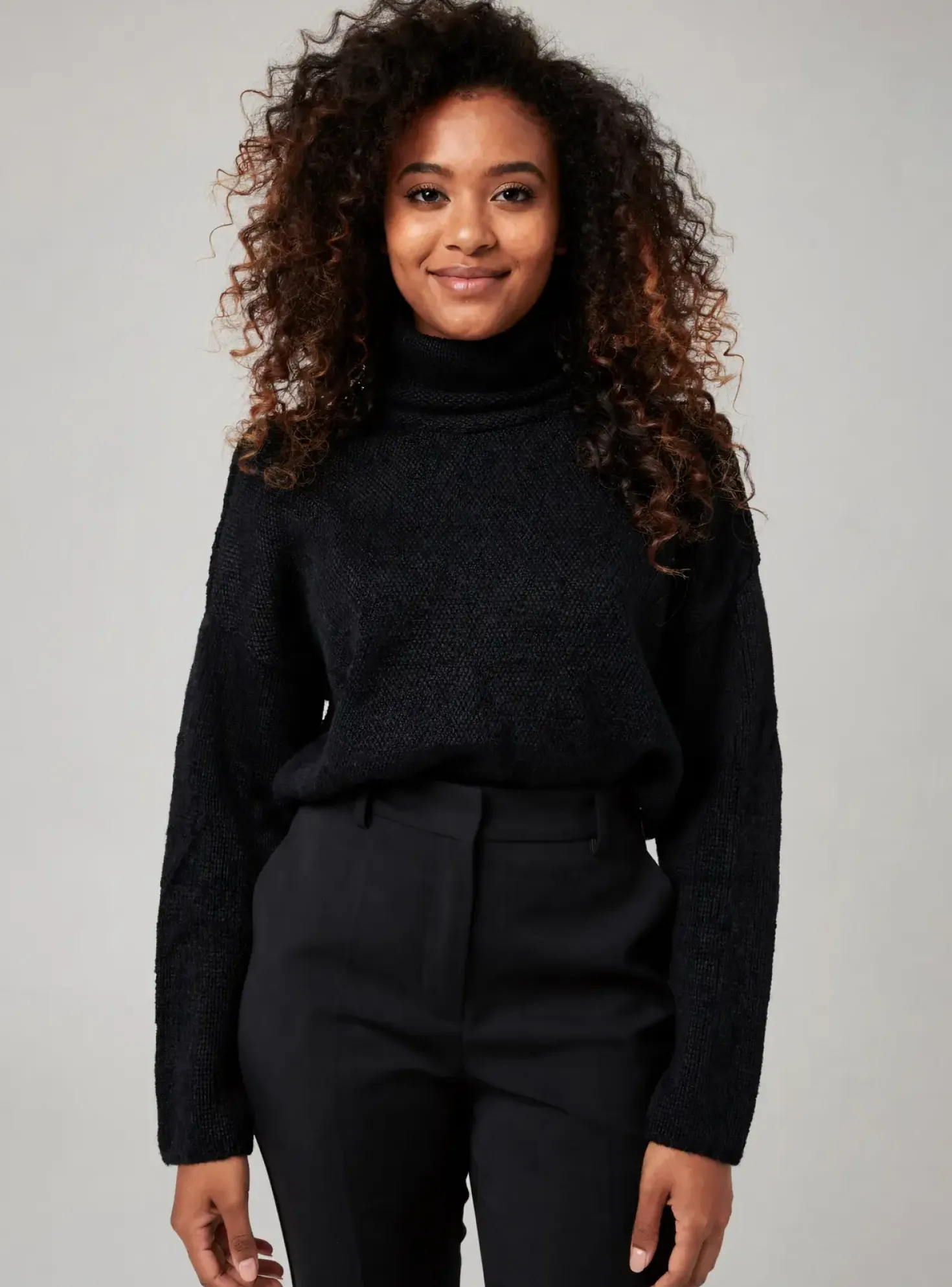 Pull Costa 8 Mani Noir Manches Longues