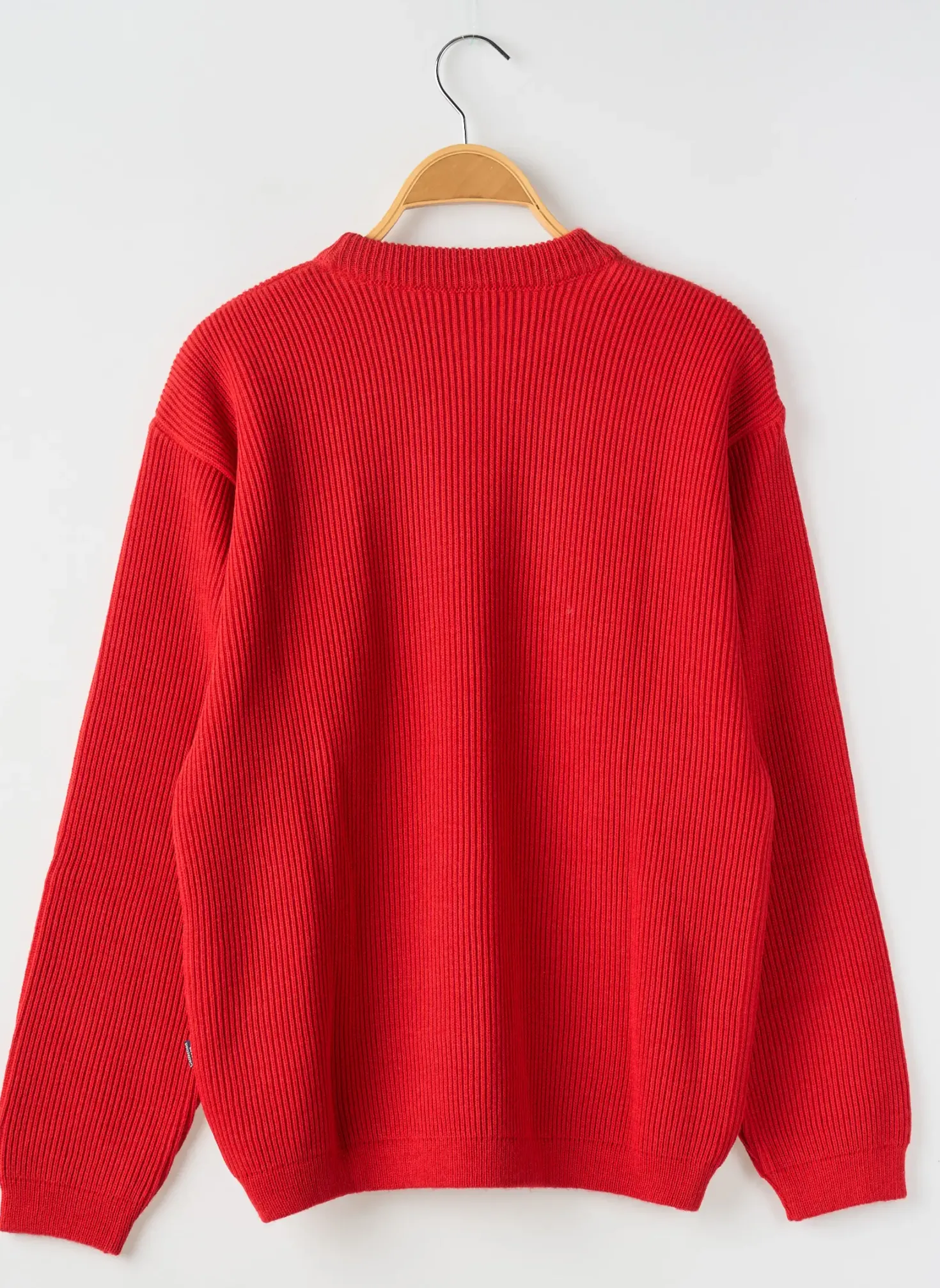 Pull Coudemail Rouge Manches Longues