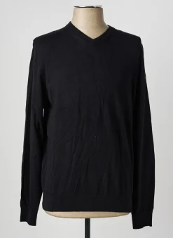 Pull Daytona Noir Manches Longues