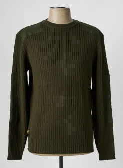 Pull Daytona Vert Manches Longues