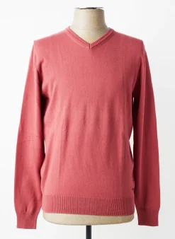 Pull Delahaye Rose Manches Longues