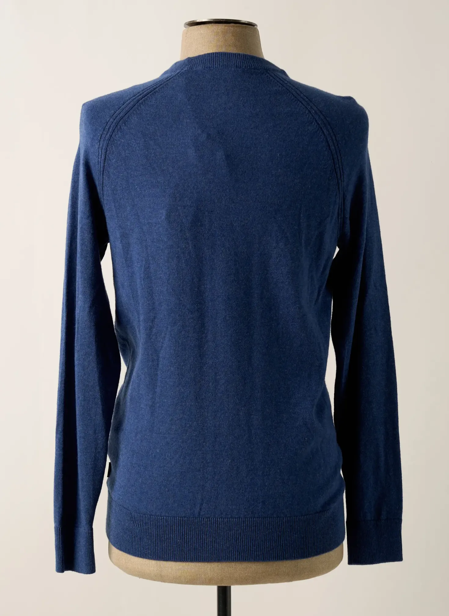 Pull Edc Bleu Manches Longues