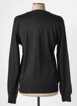 Pull Enzo Di Milano Noir Manches Longues
