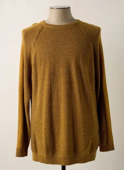 Pull Esprit Jaune Manches Longues